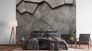 Photo wallpaper stone look 3D effect black grey 39924-1 1