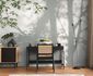 Photo wallpaper leaves tree shadow white green 39925-1 1