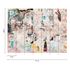 Photo wallpaper wall graffiti beige colourful 39927-1 3