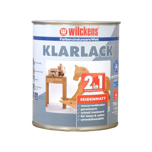 Wilckens clearcoat 2in1 glossy silk matt 750 ml