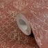 Non-woven wallpaper baroque red gold metallic 78672-3 4