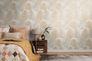 Non-woven wallpaper tropics grey beige gloss 78673-1 7