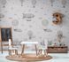 Non-woven wallpaper kids sky balloons grey 77061-2 1
