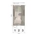 Photo wallpaper non-woven graphic grey beige 78206-2 3