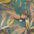 Non-woven wallpaper leaves graphic blue green 78209-1 3