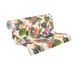 Non-woven wallpaper flowers tropical cream green 78210-1 4