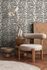 Non-woven wallpaper animal fur zebra black white 78217-1 5