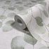 Non-woven wallpaper leaves tendrils beige green 81642 4