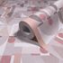 Non-woven wallpaper concrete look beige red grey 81644 4