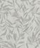 Non-woven wallpaper floral leaves grey beige metallic 82440 2