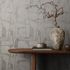 Non-woven wallpaper graphic beige grey gold metallic 82453 3