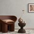 Non-woven wallpaper plain concrete look beige grey 82471 3