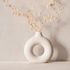 Non-woven wallpaper plain concrete look beige cream 82472 3