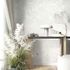 Non-woven wallpaper tiles graphic white pearl gloss 35508 6