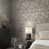 Non-woven wallpaper tiles graphic platinum metallic 35511 4