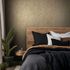 Non-woven wallpaper plain used look gold metallic 35527 1
