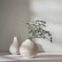 Non-woven wallpaper plain textile look beige silver 35109 1