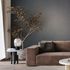 Non-woven wallpaper plain textile look grey copper 35111 1