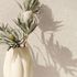Non-woven wallpaper textile look white beige metallic 35114 1