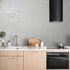 Non-woven wallpaper graphic white cream metallic 35121 1