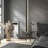 Non-woven wallpaper concrete look grey copper 35146 3