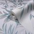 Non-woven wallpaper leaves white turquoise silver 82461 4