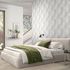 Non-woven wallpaper stripes beige grey glitter 10471-31 1
