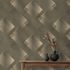 Non-woven wallpaper graphic gray gold metallic 10479-15 4