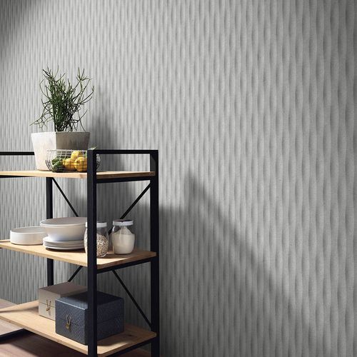 Wallpaper Guido Maria Kretschmer concrete look grey