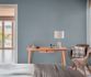 Non-woven wallpaper textile look texture blue grey 79092-5 8