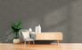 Non-woven wallpaper circles grey gold metallic 79093-1 1