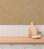 Non-woven wallpaper circles brown gold metallic 79093-3 5