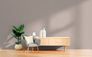 Non-woven wallpaper circles beige silver metallic 79093-5 8