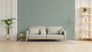 Non-woven wallpaper leaves green silver metallic 79096-5 7
