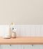 Non-woven wallpaper plain texture modern cream grey 79098-7 1