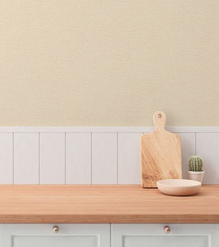Non-woven wallpaper plain texture cream beige 79099-3
