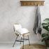 Non-woven wallpaper leaves cream grey metallic 10530-01 1