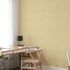 Non-woven wallpaper plain plaster look yellow 10534-27 1