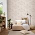 Non-woven wallpaper Floral Pink Beige Glitter 10514-05 1