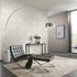 Non-woven wallpaper Floral Cream Beige Glitter 10514-14 1