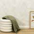 Non-woven wallpaper Floral Cream Beige Glitter 10514-14 5