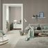 Non-woven wallpaper plain dark grey glitter 10539-34 1