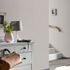 Non-woven wallpaper textile look plain brown grey 10463-11 1