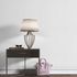 Non-woven wallpaper textile look plain light grey 10463-31 1