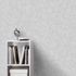 Non-woven wallpaper Floral Vines Light Grey Silver 10467-31 5
