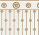 Versace wallpaper panel cream gold metallic 79131-1 2