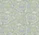Versace Wallpaper Floral Green White Blue 79135-1 2