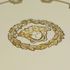 Versace wallpaper circles beige gold metallic 79175-3 5