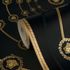 Versace wallpaper circles black gold metallic 79175-5 4