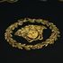 Versace wallpaper circles black gold metallic 79175-5 5